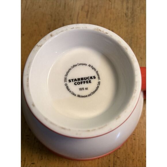 Starbucks Coffee Mug Or Tea Cup 10oz Uplifting Orange Tiger Lily - Picture 5 of 6